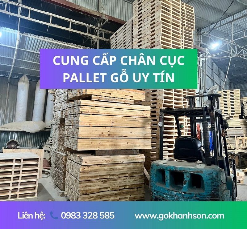 cung cấp chân cục pallet uy tín số lượng lớn